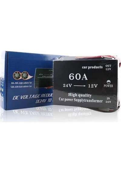 Konvertör Çevirici 24-12v 60 Amper Adet / Icca47-2