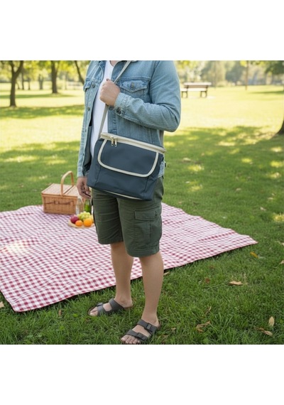 11 Lt Midi Lux Outdoor Kamp Termal Çanta-294 Koyu Mavi