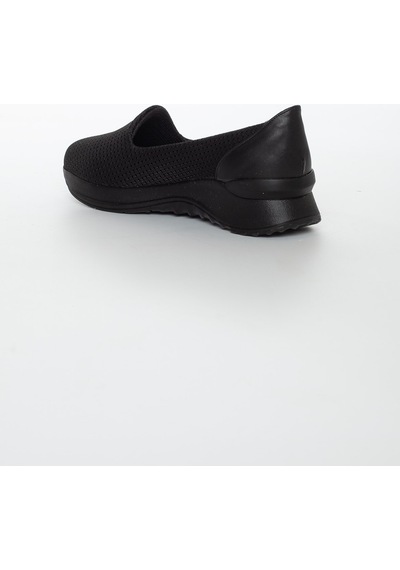 Dilimler Ayakkabı Siyah Anorak Kadın Spor Ayakkabı-844-Siyah - Siyah