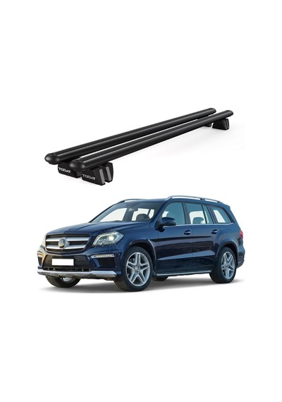 Pençe Mercedes-benz Gl Ara Atkı X166 2013-2016 Uyumlu Siyah Ara Atkı Port Bagaj Tavan Barı
