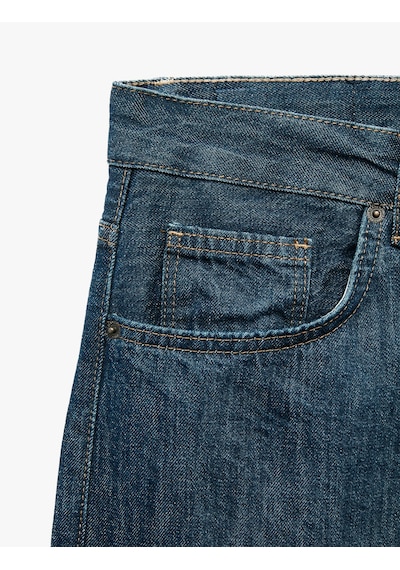 Koton Normal Bel Cepli Pamuklu Rahat Kalıp Vintage Straight Jean Pantolon Green Cast 7wam40208nd Yeşil Koton Normal Bel Cepli Pamuklu Rahat Kalıp Vintage Straight Jean Pantolon Green Cast 7wam40208nd Yeşil