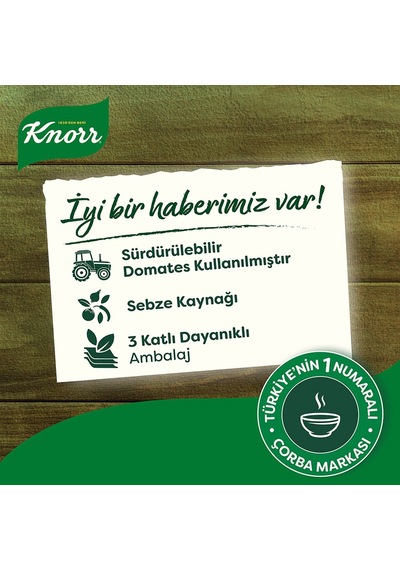 Knorr Kremalı Domates Çorbası 10 x 69 G