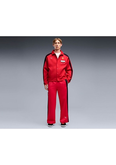 Puma Ferrarı T7 Track Jkt Erkek Günlük Ceket 63705502 Kırmızı