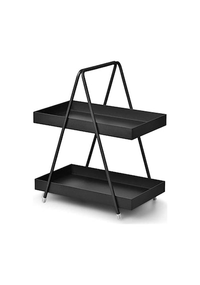 Katlı Siyah Metal Banyo Ve Mutfak Rafı Model 1 Diğer