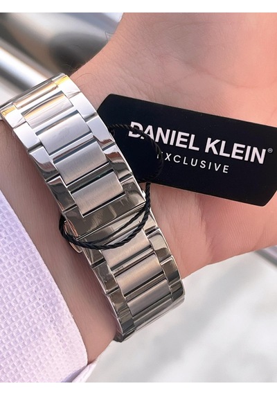 Daniel Klein İtalyan Tasarım Bileklik Hediyeli 2 Yıl Garantili Suya Dayanıklı Erkek Kol Saati Prx.2 Gümüş