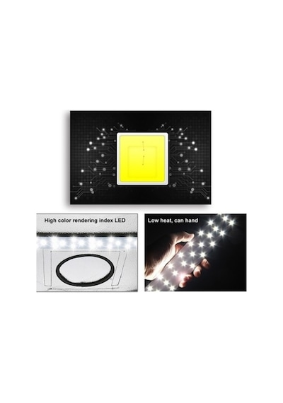 Puluz PU5060 60 x 60 CM Profesyonel Led Işıklı Ürün Fotoğraf Çekim Çadırı