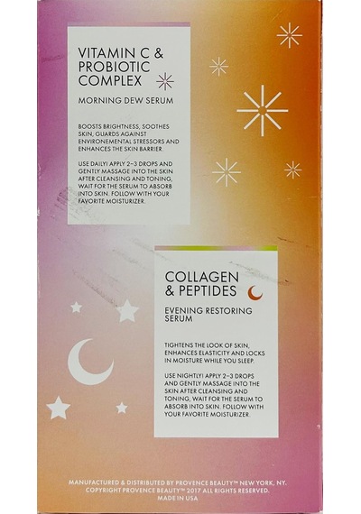 Provence Beauty Glow Routine Gece + Gündüz Bakımı Serum Seti 2 x 60 ML