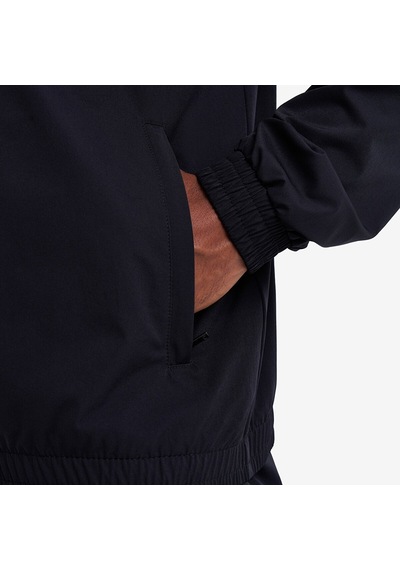 Lescon Siyah Erkek Fermuarlı Kapüşonlu Sweatshirt 26n-1157