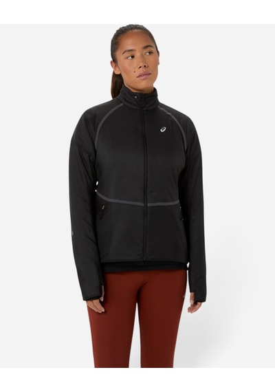 Asics Road Wınter Run Jacket Kadın Siyah Ceket 2012d480-001