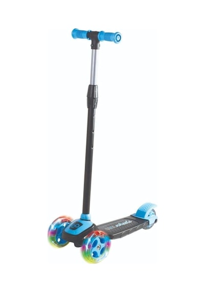 Cool Wheels Twist Led Işıklı 3 Tekerlekli Yükseklik Ayarlı Scooter - Mavi Mavi