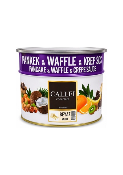 Calleı Waffle - Pankek - Krep Sosu Beyaz 10 Kg