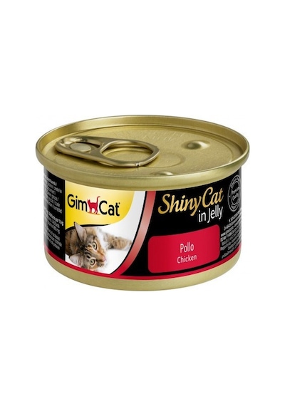 Gimcat ShinyCat Tavuklu Konserve Yetişkin Kedi Maması 70 G