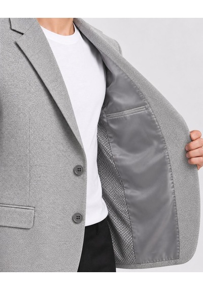Classics Men Erkek İtalyan Kesim Blazer Ceket Klasik Ve Modern Şıklık - 7763 Gri