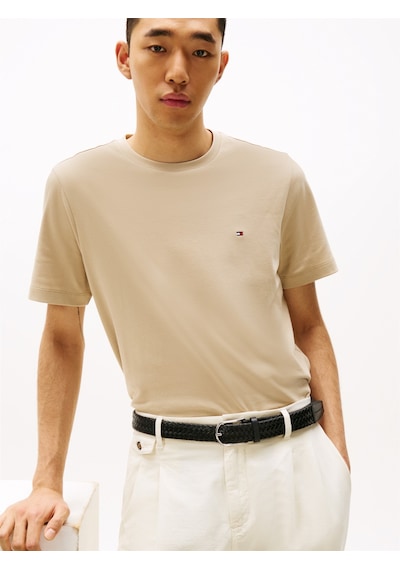 Tommy Hilfiger Lıght Interlock Tee Erkek Yeşil T-shirt - Mw0mw37508 Yeşil