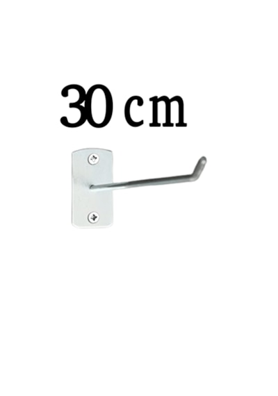 40 Adet 30 Cm Duvara Ve Suntaya Monte Kanca, Monteli Kanca Askı