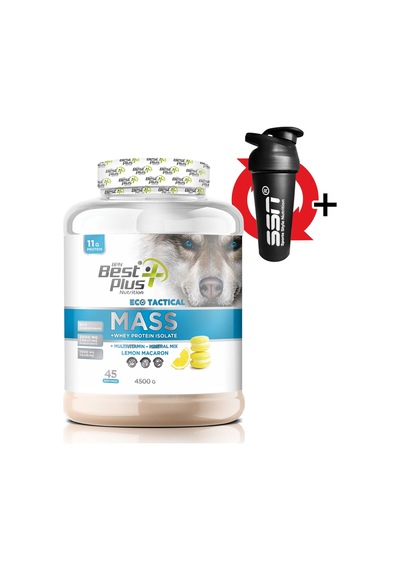 Bpn Eco Tactical Mass Gainer Karbonhidrat 4500 Gr Lemon-Macaron