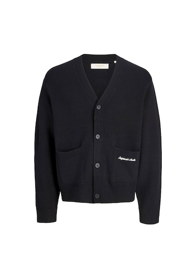 Jack & Jones Jornorrebro Knıt Cardıgan Ln Siyah