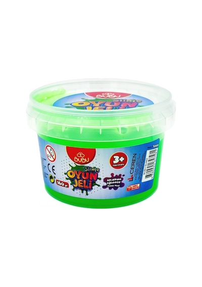 Bu-bu Oyun Jeli Orta Boy 160 Gr.slime Siyah