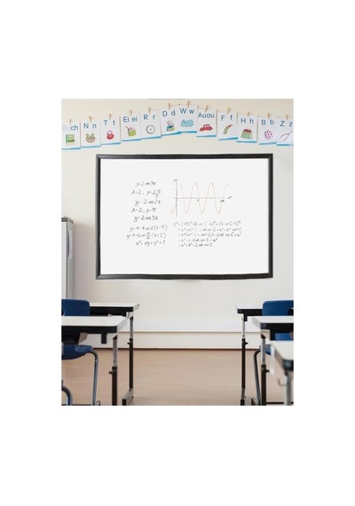 Artlantis Duvara Monte Beyaz Yazı Tahtası 45x60 Cm Mdf 1 Adet Laminant Yazı Tahtası Mdf Çerçeveli Askılı Okul Of Genel