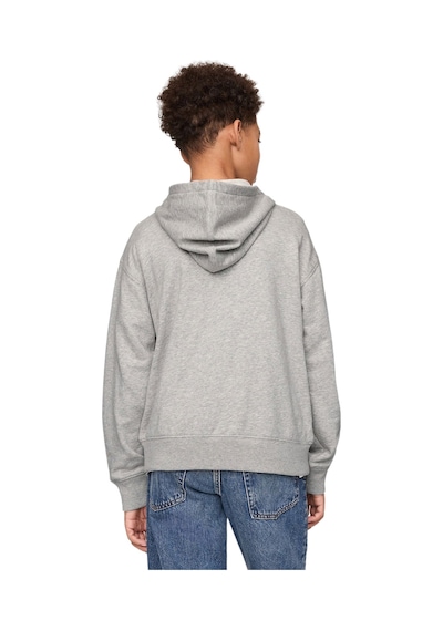 Gap Logo Relaxed Fermuarlı Sweatshirt - 743966-10006 Gri