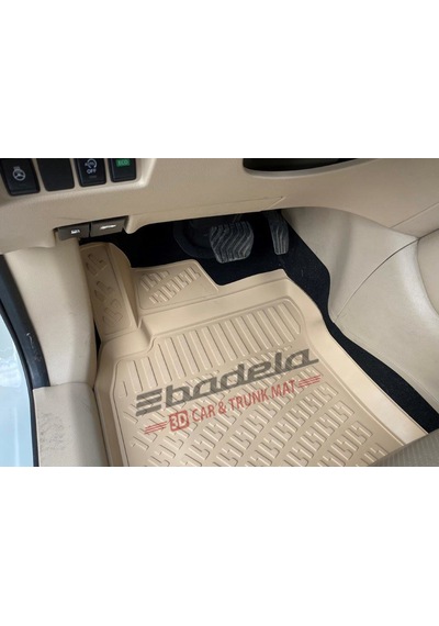 Nissan X-trail 2014-2021 3d Kauçuk Kokusuz Havuzlu Bej Paspas