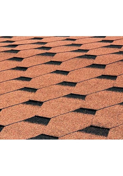 Unotech Shingle Petek Kırmızı (Altıgen)