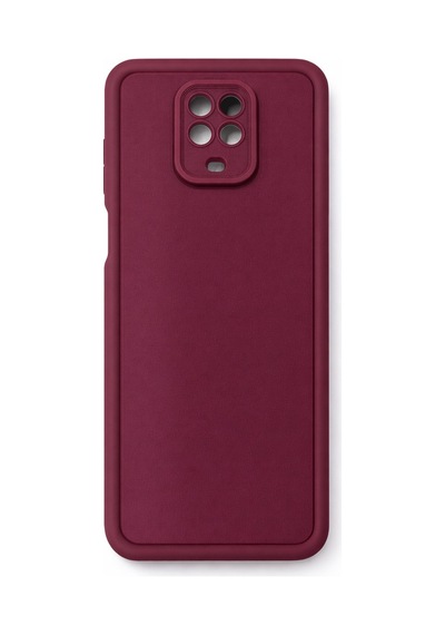Huawei Nova 9 Se Ve Ry 50 Se Uyumlu Kamera Çıkıntılı Mat Silikon Telefon Kılıfı Bordo