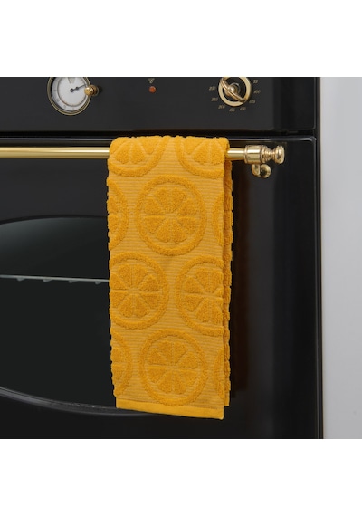 Soft Zitrone Mutfak Havlusu - Hardal - 40x66 Cm Çok Renkli