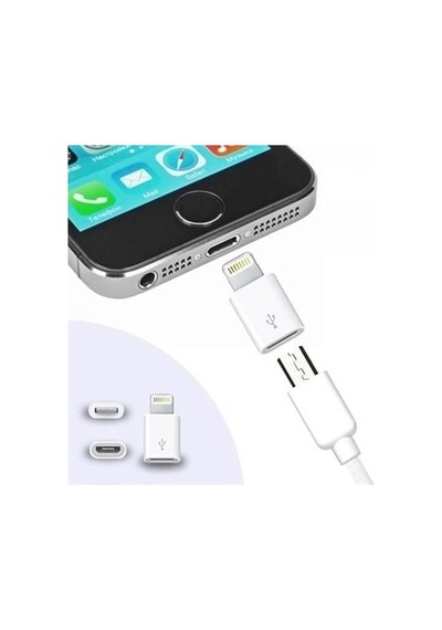 Buğz Apple İphone / İpad Micro Usb Dönüştürücü Adaptör Otg Aparat Diğer