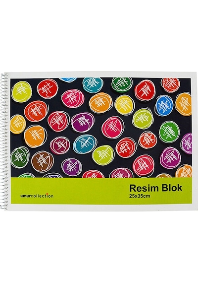 Umix My Note Spiralli Resim Defteri 25x35 120 G 2092