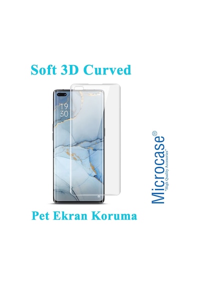 Microcase Oppo Reno 3 Pro Full Koruma Curved 3D Pet Film