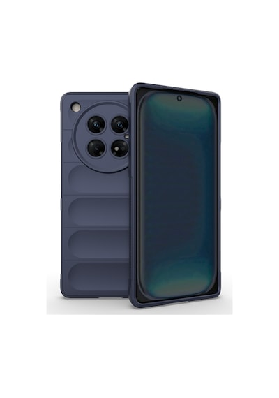 İnfinix Zero 40 5g Kılıf Esnek Tpu Oyuklu Arka Yüzey Tasarımlı Zore Etnik Silikon Kapak Lacivert
