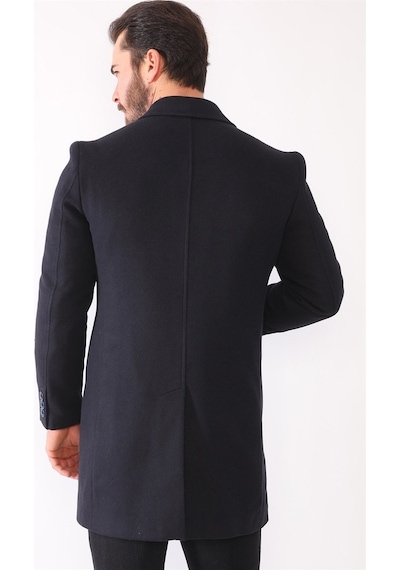 Plt8364 Dewberry Erkek Palto-Lacivert