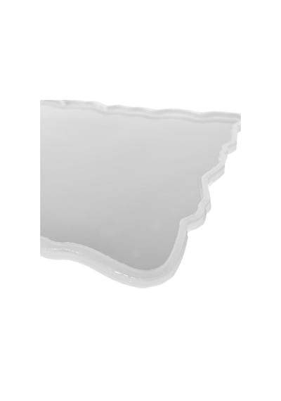 Tahtakale Toptancı Epoksi Dikdörtgen Dalgalı Söz Ve Nişan Tepsisi Kalıbı 29.5x20 Cm
