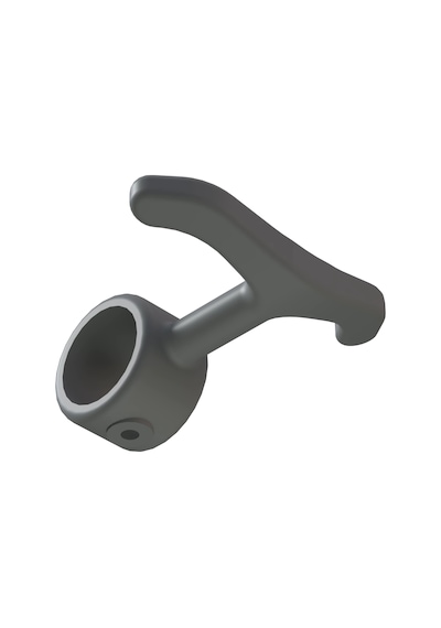 Cateksss 19 Mm Boru İçin Plastik Askılık - Gri - 30 Lu Paket