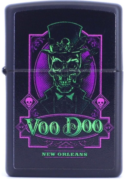 Zippo Voodoo Skeleton Dizayn Çakmak