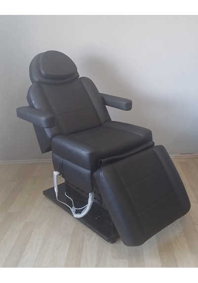 Egeli 4 Motorlu Saç Ekim-cilt Bakım Koltuğu-yatağı-sedye-siyah