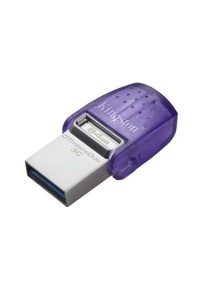 Kingston Dtduo3cg3-64gb Datatraveler Microduo 3c 200mb-s Dual Usb-a + Usb-c Flash Bellek Kdo