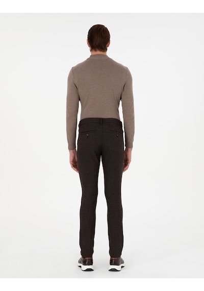Pierre Cardin Erkek Kahverengi Pantolon Kanvas-chino 50292190-vr029 Kahverengi