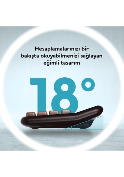 Tr X-250 12 Haneli Hesap Makinesi Siyah Genel