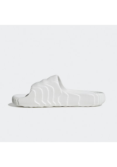 Adidas Adilette 22 Unisex Beyaz Terlik Düz Hq4672 Beyaz