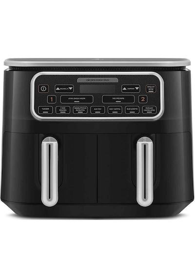 Karaca Air Pro Cook Duo Tandır XXXL 4+4 Litre Airfryer Fritöz 8 Kişilik