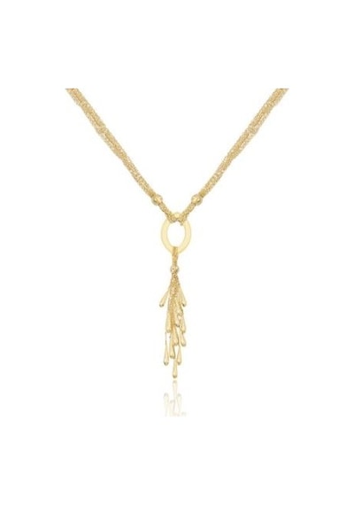 Diamond Line-Gülaylar - Sarı Altın 14 Ayar Taşsız Klasik Kolye N11.25305
