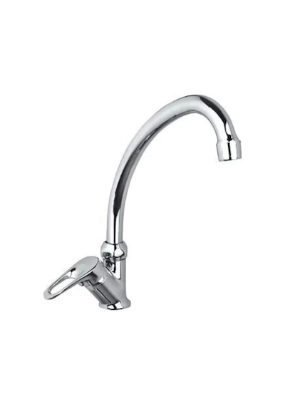 Mintev Aç Kapa Mix Mermerden Tek Su Girişli Lavabo Mutfak Bataryası Krom