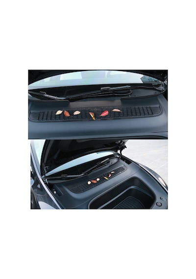 Red Lion Parts Tesla Model Y Juniper 2025+ Klima Giriş Koruma Izgarası - Yaprak Ve Çöp Engelleyici Filtre