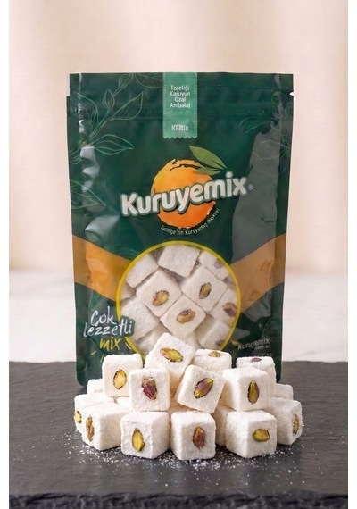 Paşa Lokum Antep Fıstıklı - Yumuşak Dokulu, Geleneksel Ve Özel Lezzet 1kg