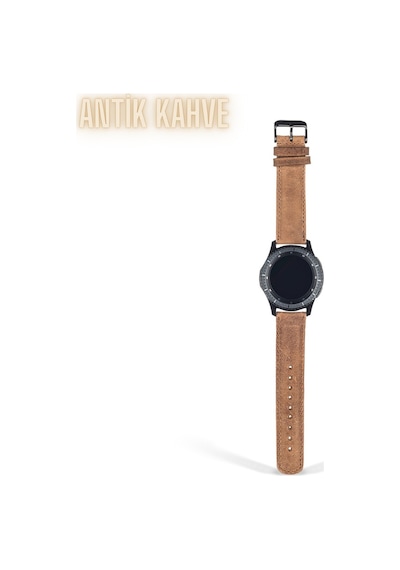 Vagave Samsung Uyumlu Active / Watch / Gear 20 Mm / 22 Mm Deri Kordon (482085373)