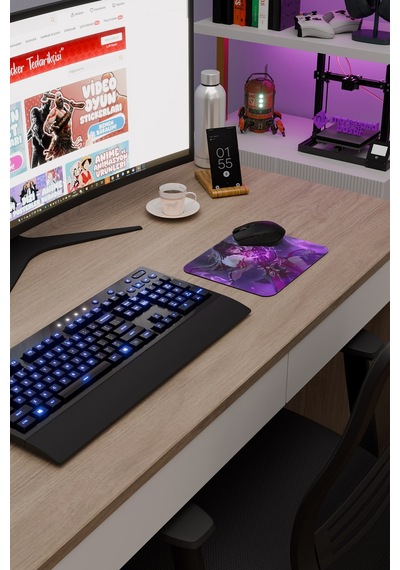Beidou Genshin Impact Anime Gacha V3 - 22x18 Gaming Mouse Pad Fare Altlığı