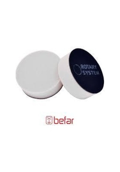 Befar Cırtlı Polisaj Süngeri Beyaz 80mm 44801