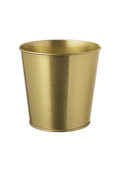 Ikea Daıdaı Çelik Saksı, Pirinç Rengi 02299324